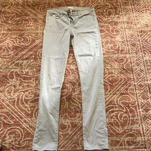 Calvin Klein gray thin jeans